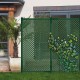 Celosía fija LOP 1x2m rombos 18mm verde