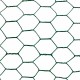 Malla metálica hexagonal plast. 25mm