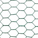 Malla metálica hexagonal plast. 25mm