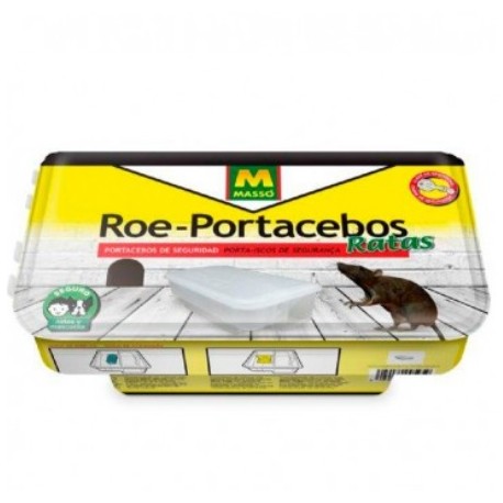 Portacebo para el control de ratas