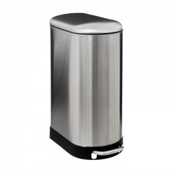 Cubo de basura metálico 30L
