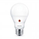 Bombilla estándar LED c/sensor E27 7,5W