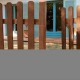 Valla clásica de madera 180x70cm