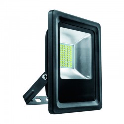 Foco ext. LED 10w 500lm rgb negro