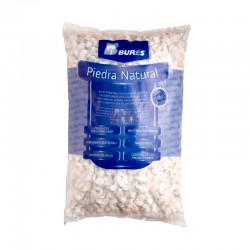 Marmolina blanco puro 9-12mm 25kg.