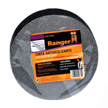 Cinta antideslizante negra BL 38mmx15m