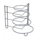 Soporte anticorrosión para cartenes gris