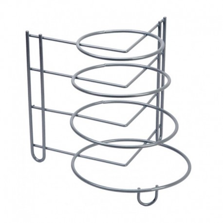 Soporte anticorrosión para cartenes gris