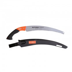 Serrucho de poda curvo con funda 33cm