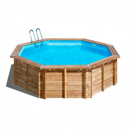 Piscina redonda de madera Violette Sunbay Gre