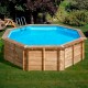 Piscina redonda de madera Violette Sunbay Gre
