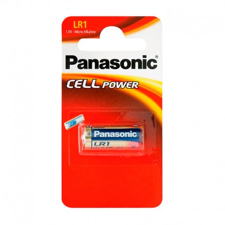 Pila alcalina LR1 Panasonic