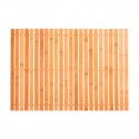 Alfombra de baño de rejillas de bambú 59x40cm