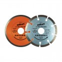 Set 2 discos diamantados de corte 110MM