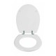 Tapa para inodoro WC de MDF blanca Bali