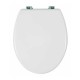 Tapa para inodoro WC de MDF blanca Bali