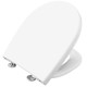 Tapa para inodoro WC de duroplast blanca Premium 6