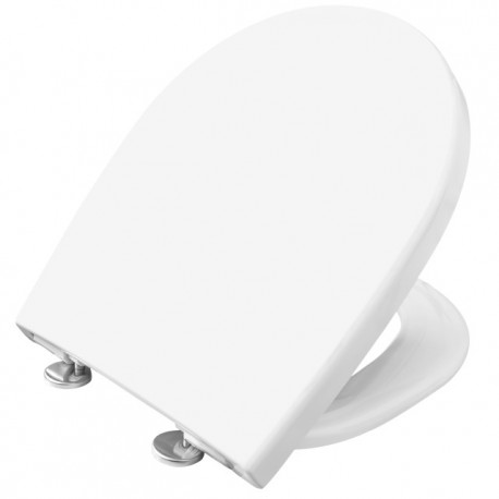 Tapa para inodoro WC de duroplast blanca Premium 6