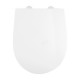 Tapa para inodoro WC de duroplast blanca Premium 6