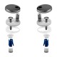 Tapa para inodoro WC de duroplast blanca Premium 6