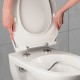 Tapa para inodoro WC de duroplast blanca Premium 6