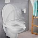 Tapa para inodoro WC de duroplast blanca Premium 6