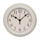 Reloj de pared redondo retro de plástico
