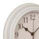 Reloj de pared redondo retro de plástico