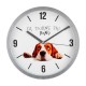 Reloj de pared con diseño perritos