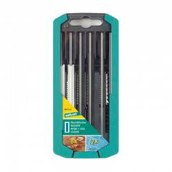 Caja 10 hojas de sierra calar HCS/HSS U