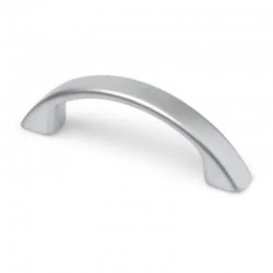 Tirador asa de zamak cromo mate 64mm