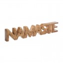 Namaste decorativo de madera de mango 56x3,2x9,5cm