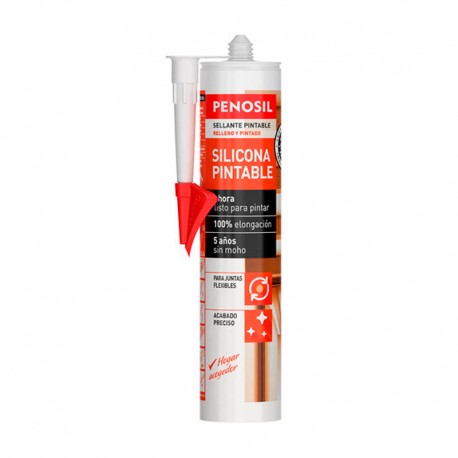 Silicona pintable blanca Penosil