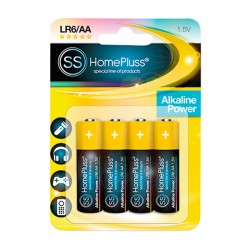 Pila alcalina LR06/AA 4 uds. HomePluss