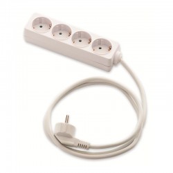 Base Schuko 4t. ECO cable 1,5m Famatel