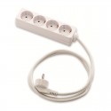 Base Schuko 4t. ECO cable 1,5m Famatel