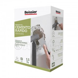 Aguaplast cemento rápido 1,5kg Beissier