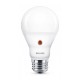 Bombilla estándar LED c/sensor E27 6,5W