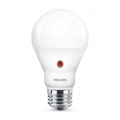 Bombilla estándar LED c/sensor E27 6,5W