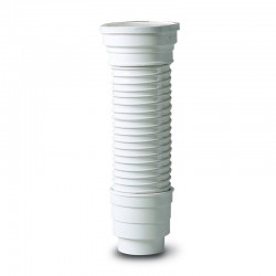 Manguito extensible para tubo de desagüe inodoro 90-100-110mm 53cm
