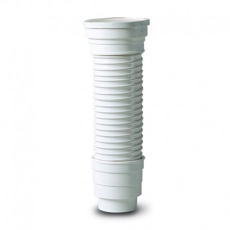 Manguito extensible para tubo de desagüe inodoro 90-100-110mm 53cm