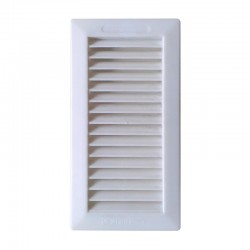 Rejilla ventilación Shunt blanca baño