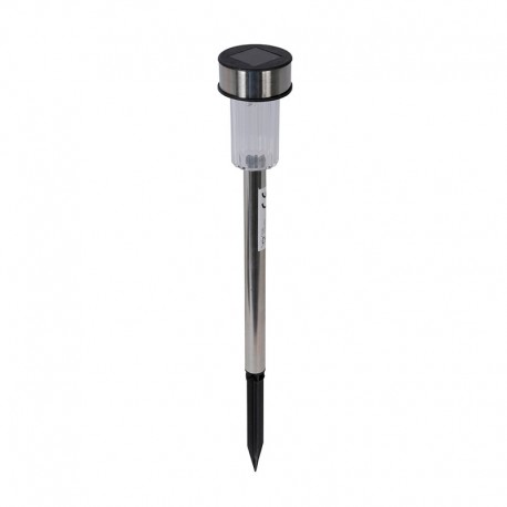 Baliza solar LED de acero inoxidable 36,5cm