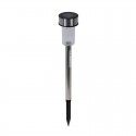 Baliza solar LED de acero inoxidable 36,5cm
