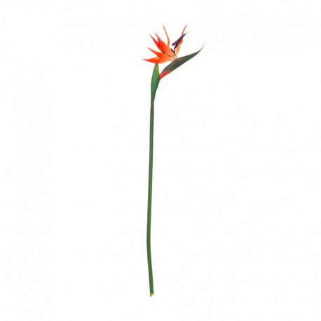 Caña tallo artificial decorativo de PVC Ave del Paraíso 23x1x83cm