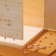 30 espigas largas madera 10x40mm unión