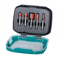 Set de 5 fresas ranurar perfiles 8mm
