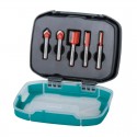 Set de 5 fresas ranurar perfiles 8mm