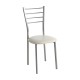 Silla de cocina crema-gris Berlín