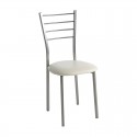 Silla de cocina crema-gris Berlín